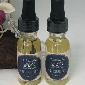 2x Carol's Daughter Lemon Jojoba Cuticle Oil - .5 oz/15 ml - Factory Sealed